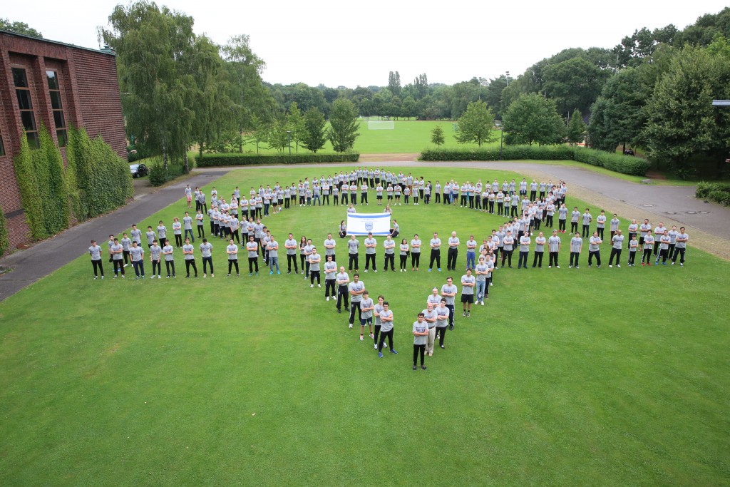 Makkabi Großlehrgang Gruppenfoto Davidstern