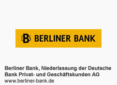 Berliner Bank, Niederlassung der Deutsche Bank Privat- und Geschäftskunden AG